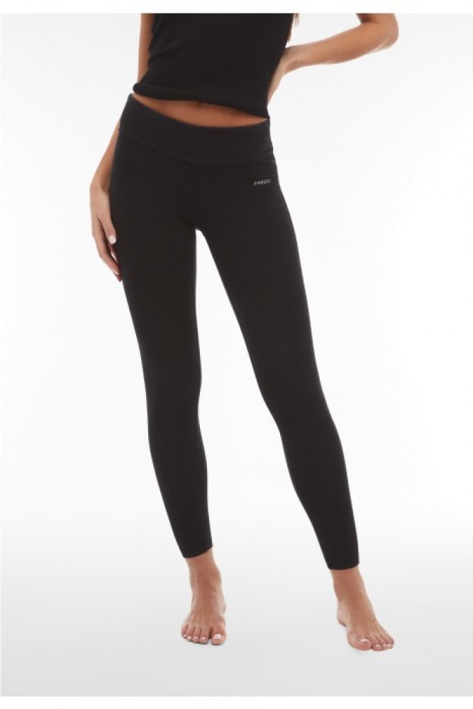 Hlače N.O.W.® sa srednje visokim strukom , denim crne