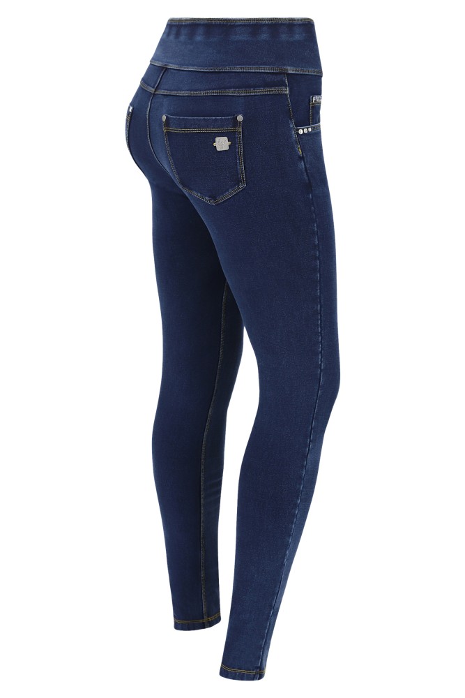 N.O.W.® skinny hlače s visokim strukom od denim jersey tkanine