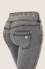 Hlače N.O.W.® s preklopivim pojasom od denim tkanine