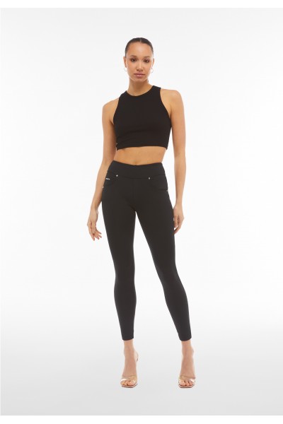 N.O.W.® HLAČE, PREKLOPNI POJAS U D.I.W.O.®TKANINI