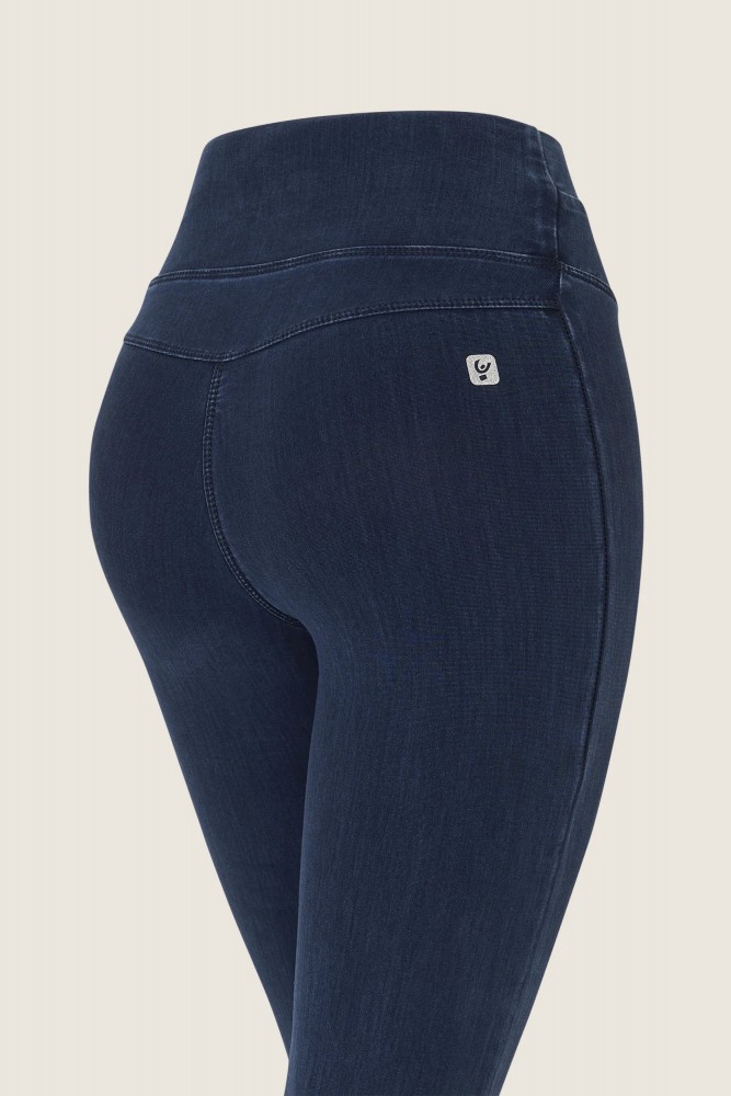 N.O.W. skinny hlače z visokim pasom iz Tencel denima, SS26