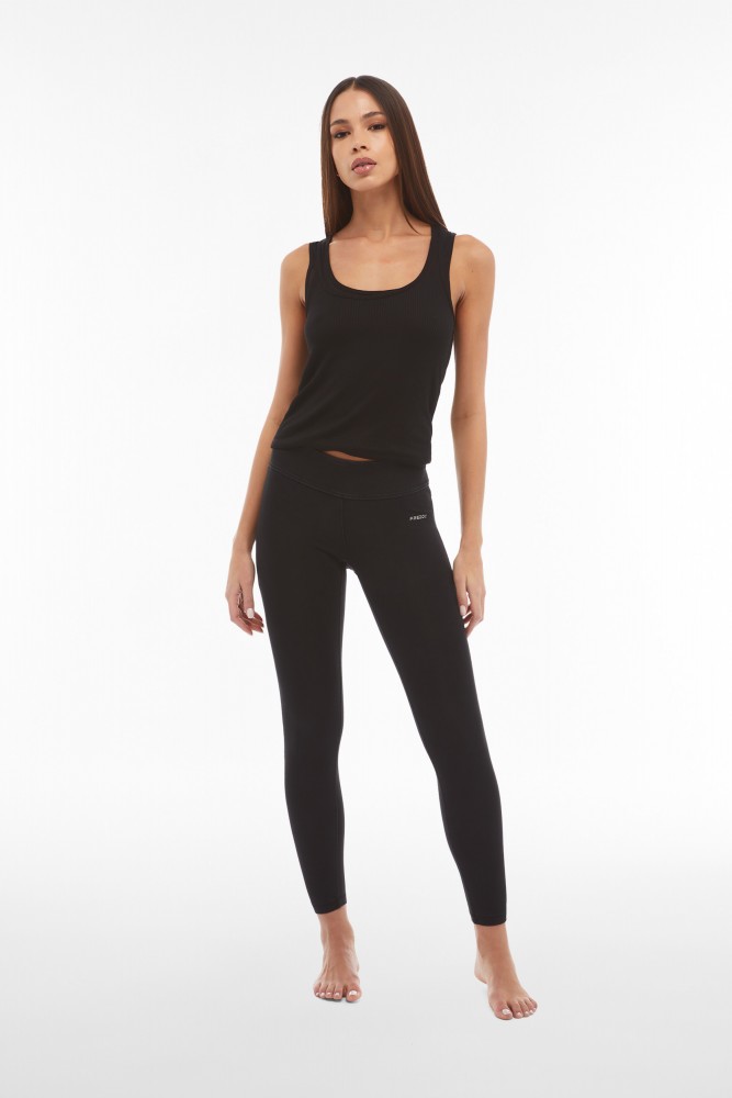 Hlače N.O.W.® sa srednje visokim strukom , denim crne