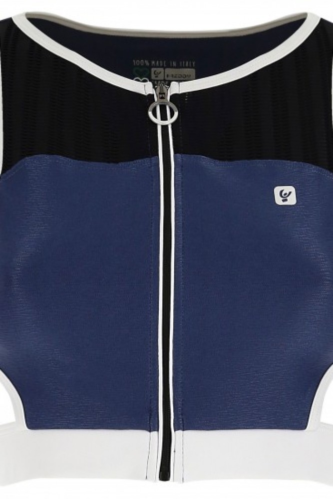 SVJETLEĆI TOP S PREDNJIM RAJSFERŠLUSOM,100% MADE IN ITALY
