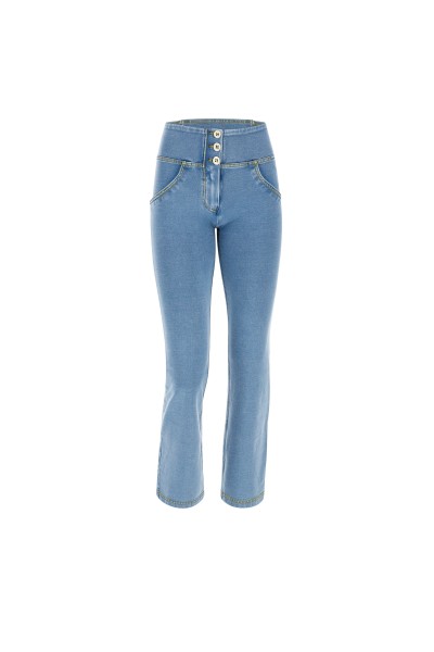 WR.UP® 7/8 SVIJETLE TRAPER HLAČE U VIŠEM STRUKU