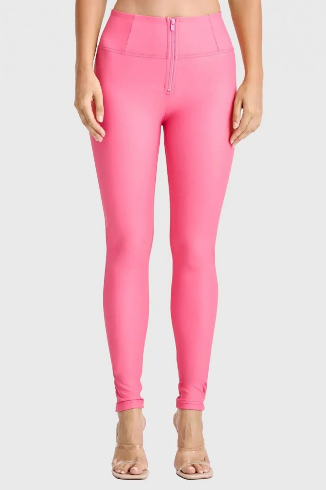 WR.UP® SKINNY EKO KOŽNE HLAČE U VISOKEM STRUKU