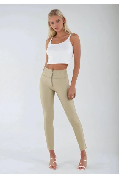 WR.UP® SKINNY EKO KOŽNE HLAČE U VISOKEM STRUKU