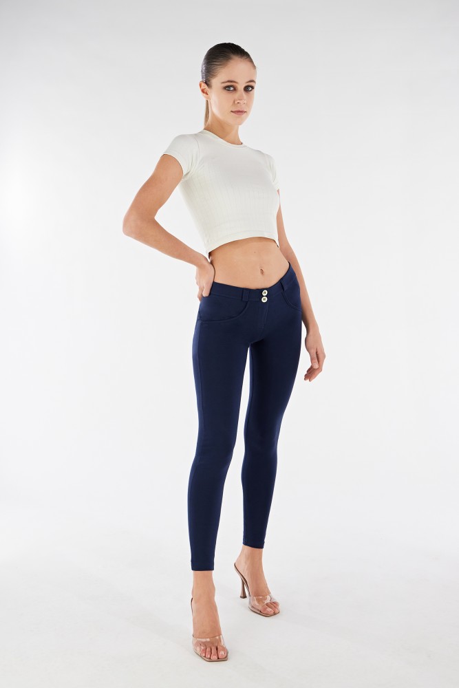 WR.UP® skinny push up hlače od organskog pamuka s pravilnim strukom