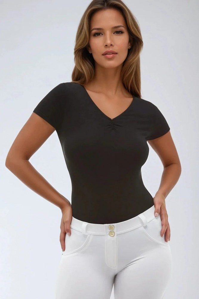 WR.UP®, NORMALEN PAS, SKINNY, D.I.W.O.® PRO TKANINA, BELE BARVE