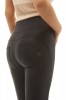 WR.UP® super flare push up hlače visokog struka od imitacije kože
