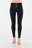 WR.UP® Push Up skinny hlače z visokim pasom in gumbi,
