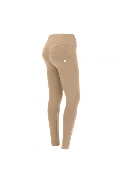 WR.UP® skinny hlače push-up z visokim pasom iz organskega bombaža, SS26