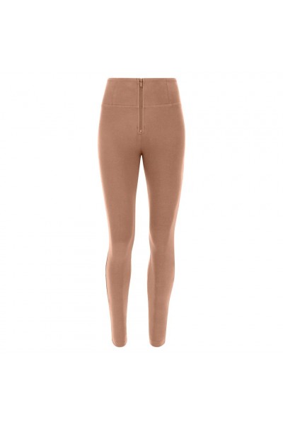 WR.UP® skinny hlače push-up z visokim pasom iz organskega bombaža, SS26