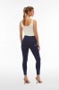 WR.UP® 7/8 Push Up Superskinny hlače s visokim strukom i gumbima