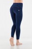 WR.UP® Push Up skinny hlače z visokim pasom in gumbi,7/8