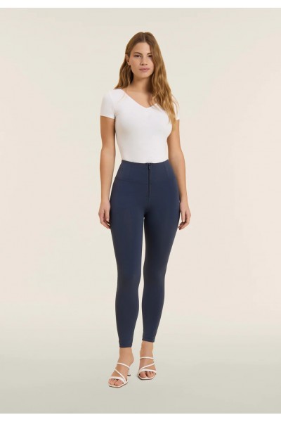 WR.UP® 7/8 skinny hlače push-up z visokim pasom iz organskega bombaža, SS26