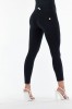 Crne WR.UP® superskinny hlače 7/8 od rastezljivog pamuka s uobičajenim strukom