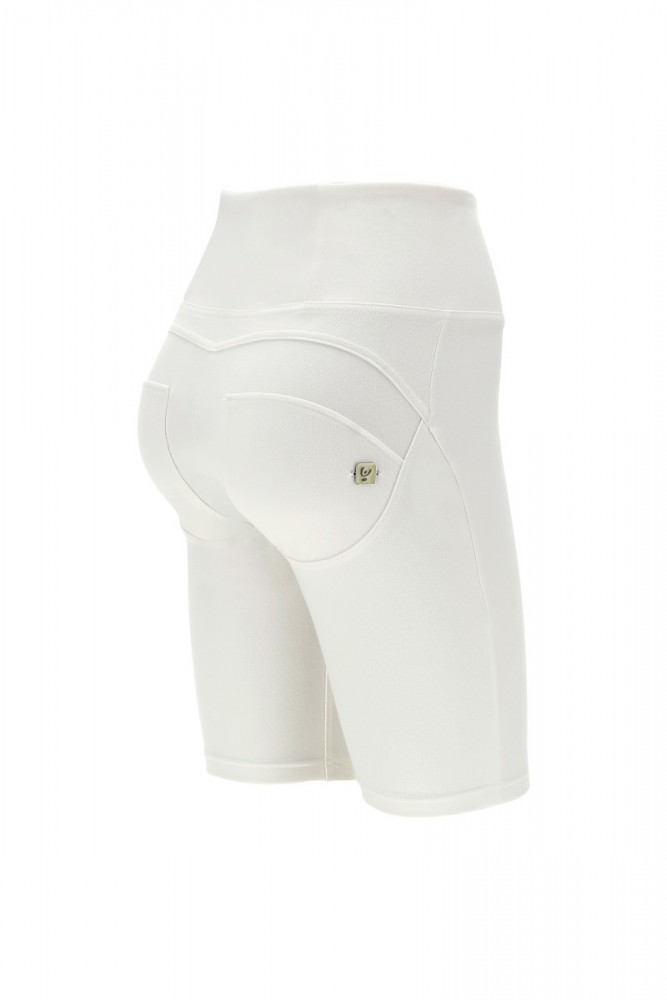 WR.UP® PUSH UP BIJELE BICIKLISTIČKE KRATKE EKO HLAČE