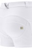 WR.UP® NORMALNOG STRUKA, KRATKE TRAPERICE JERSEY DRILL , BIJELE