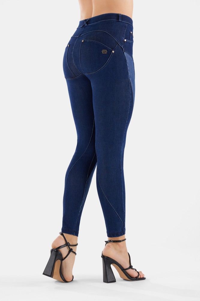 WR.UP® traperice od tkanog trapera s kontrastnim trakama