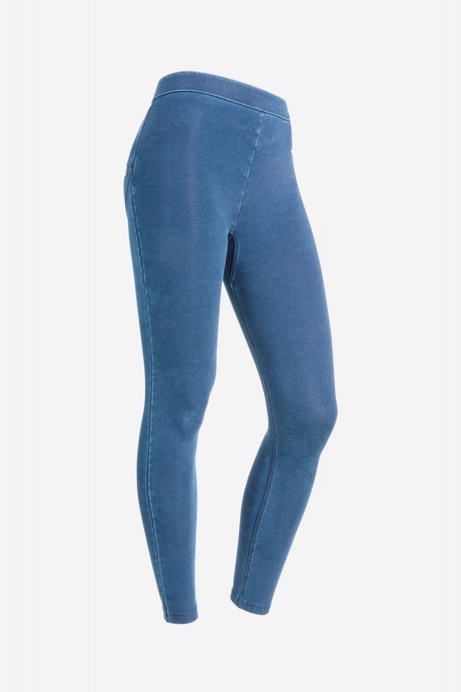 WR.UP® CORE hlače z normalnim pasom iz džersija z jeans videzom